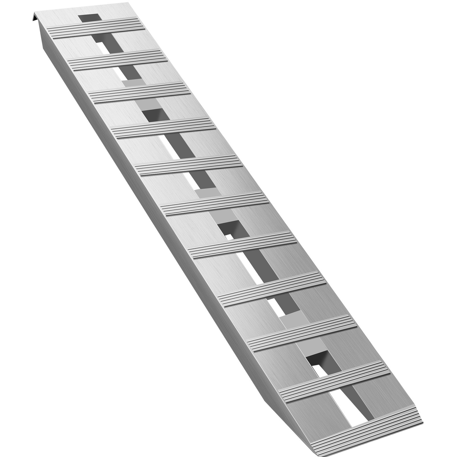 VEVOR 60'' X 12'' Aluminum Trailer Ramps 6000LBS Total Beavertail Hook ...