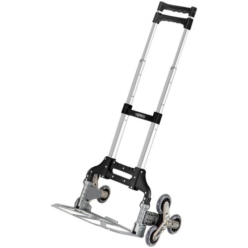 Sac à Dos En Alliage D'aluminium Avec 6 Roulettes Pliables - Chariot à Main Pour Bagages