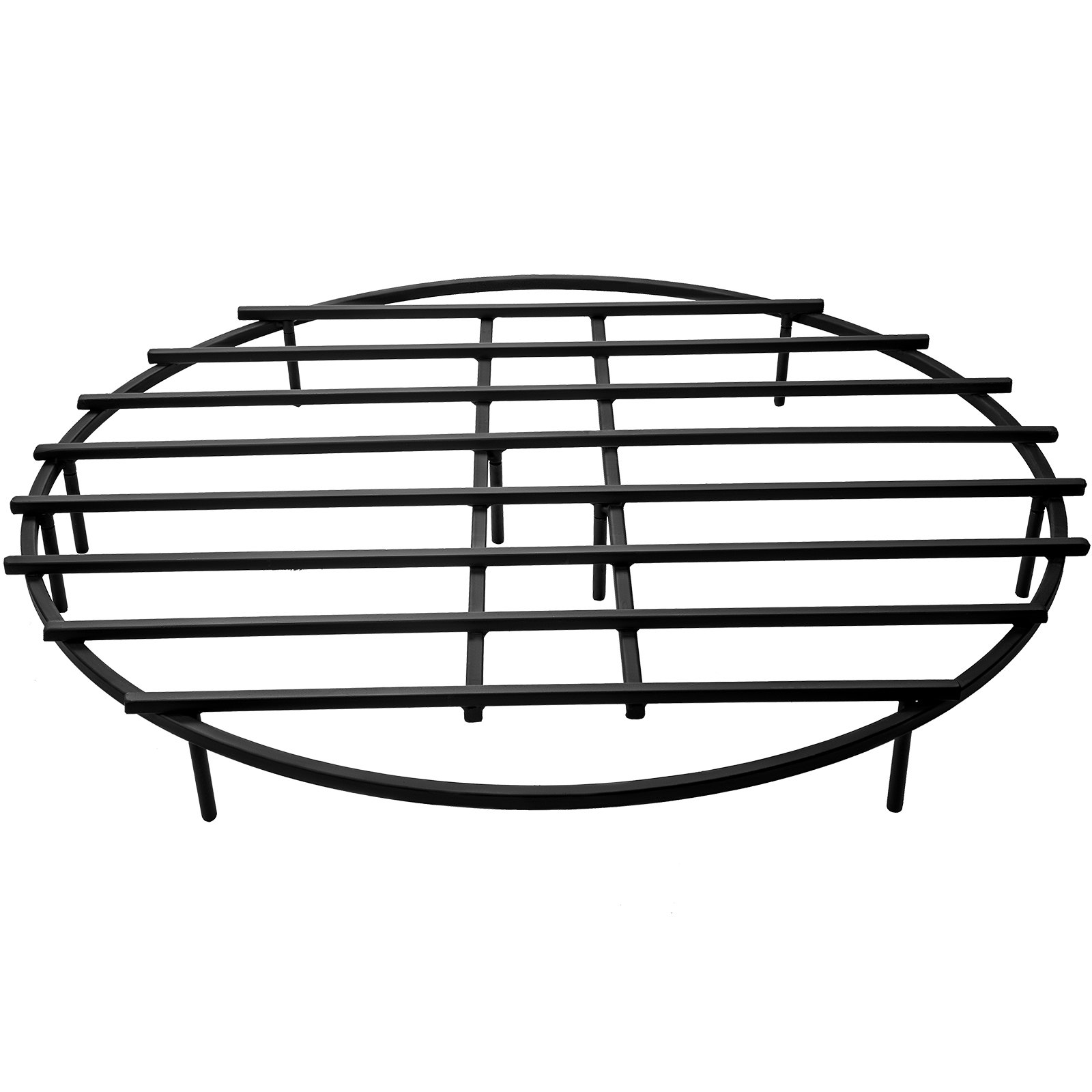 VEVOR Fire Pit Grate, Heavy Duty Iron Round Firewood Grate, Round Wood