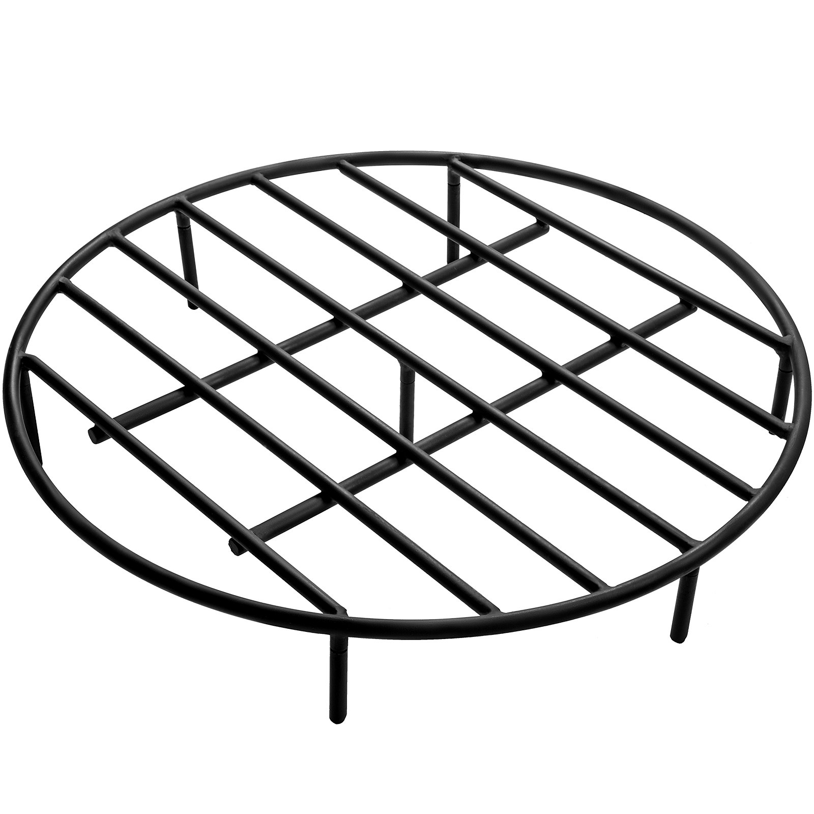 Grille à Bois Pour Cheminée VEVOR - 610 Mm - Acier Avec Revêtement En Poudre - Neuf