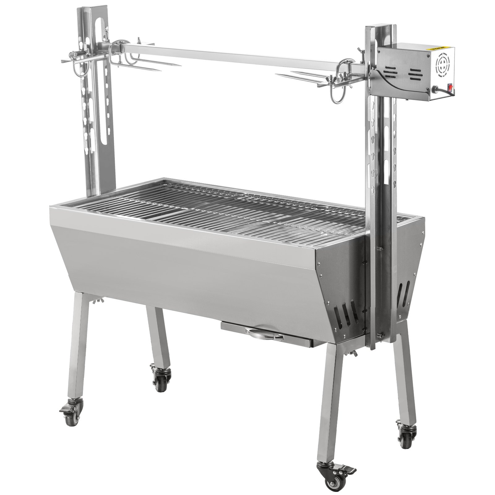 VEVOR 88 LBS Rotisserie Grill Roaster,25W BBQ Small Pig Lamb Rotisserie