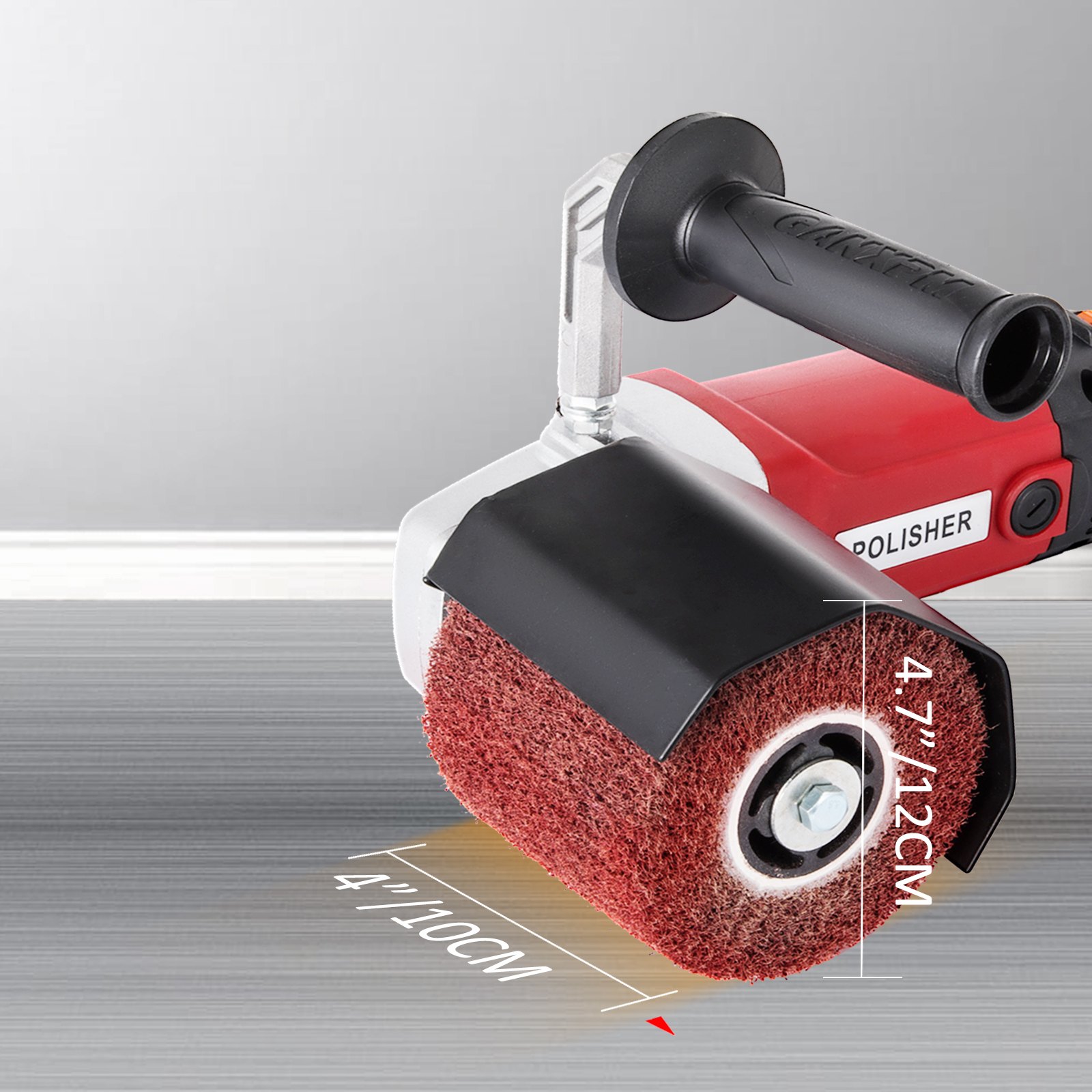 VEVOR 1200W Burnishing Polishing Machine 5003000 RPM Handle Polishing