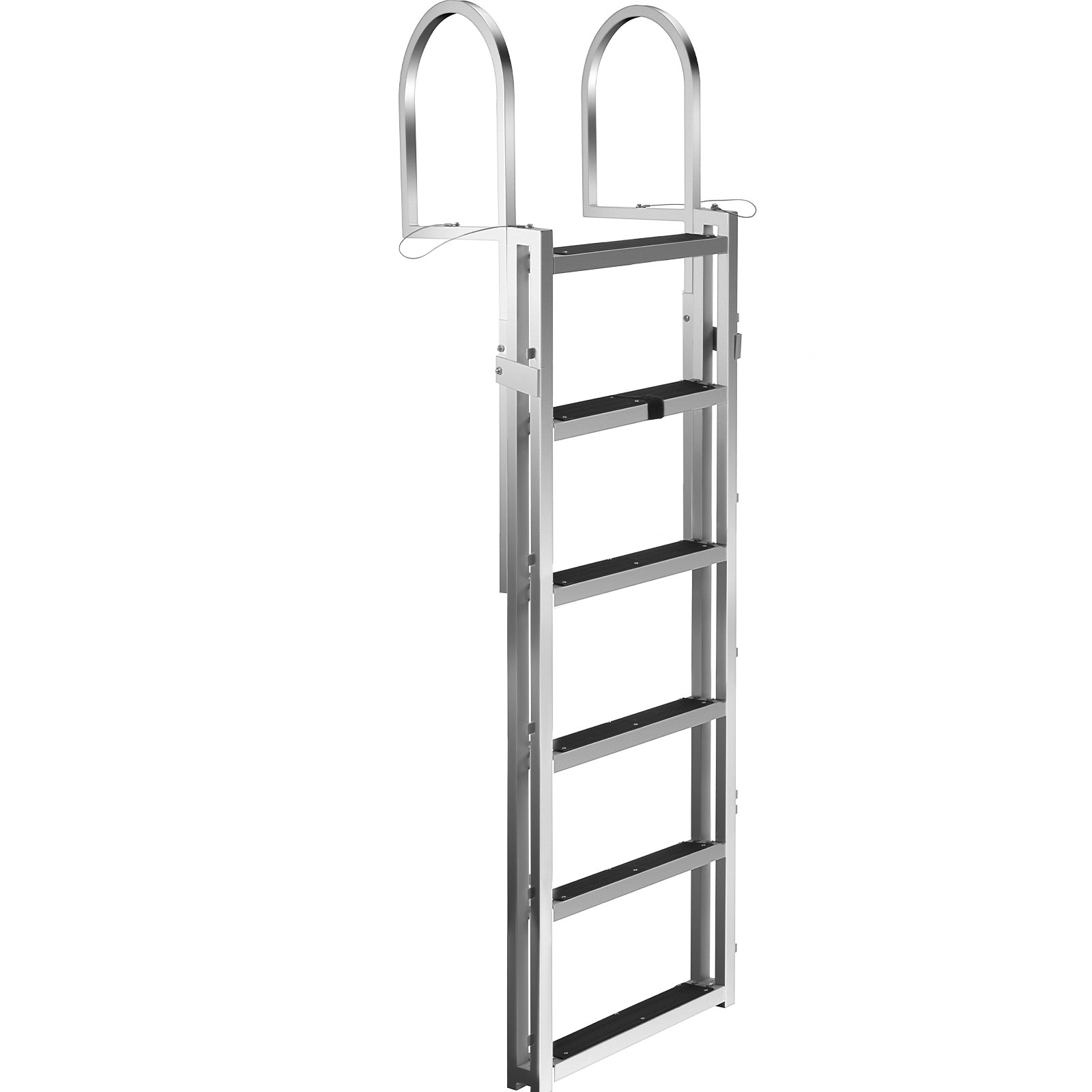 VEVOR Aluminum Dock Ladder 6step, Boat Ladder 330lbs Weight Capacity