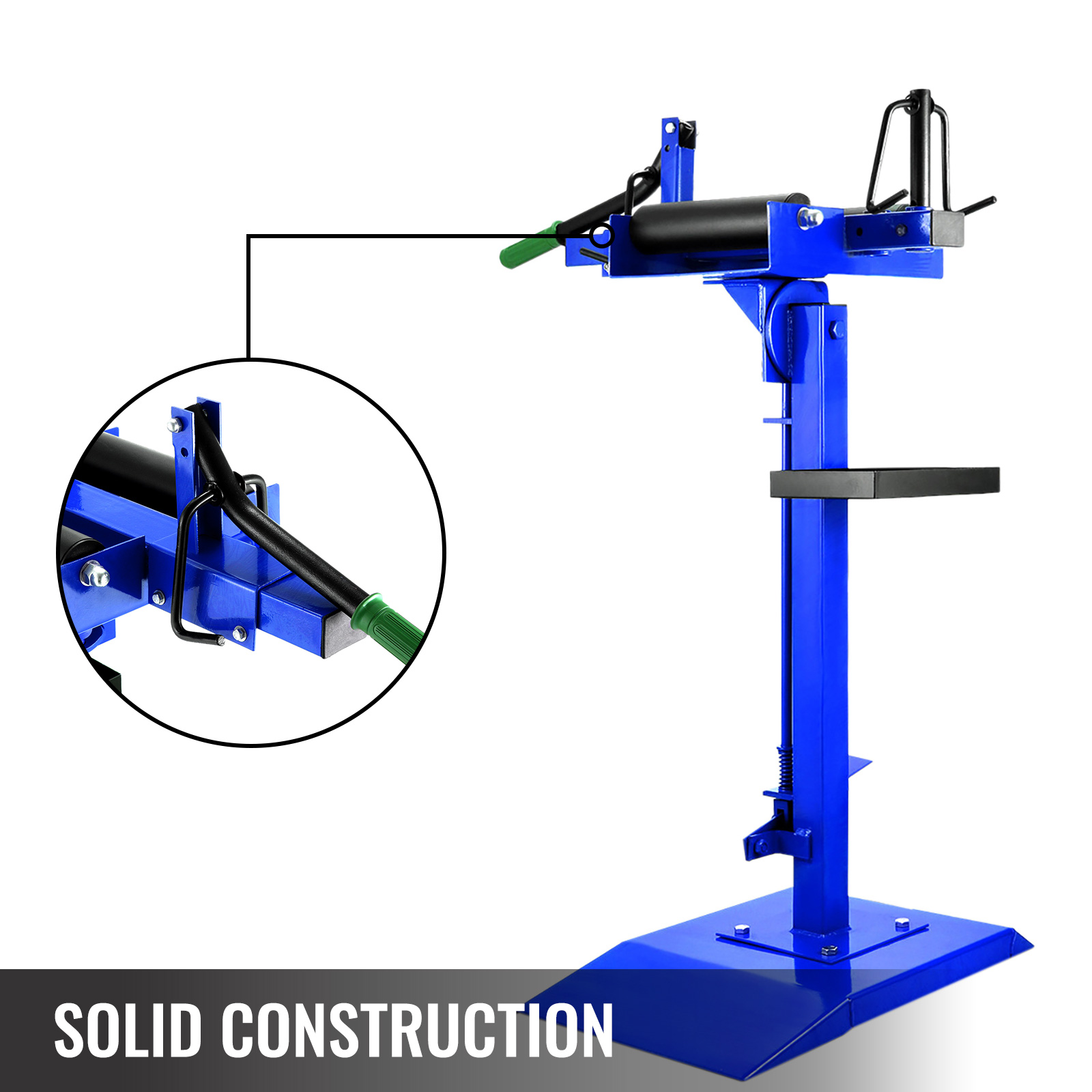 Heavy Duty Manual Tire Spreader Changer Repair Machine Patching Wheel