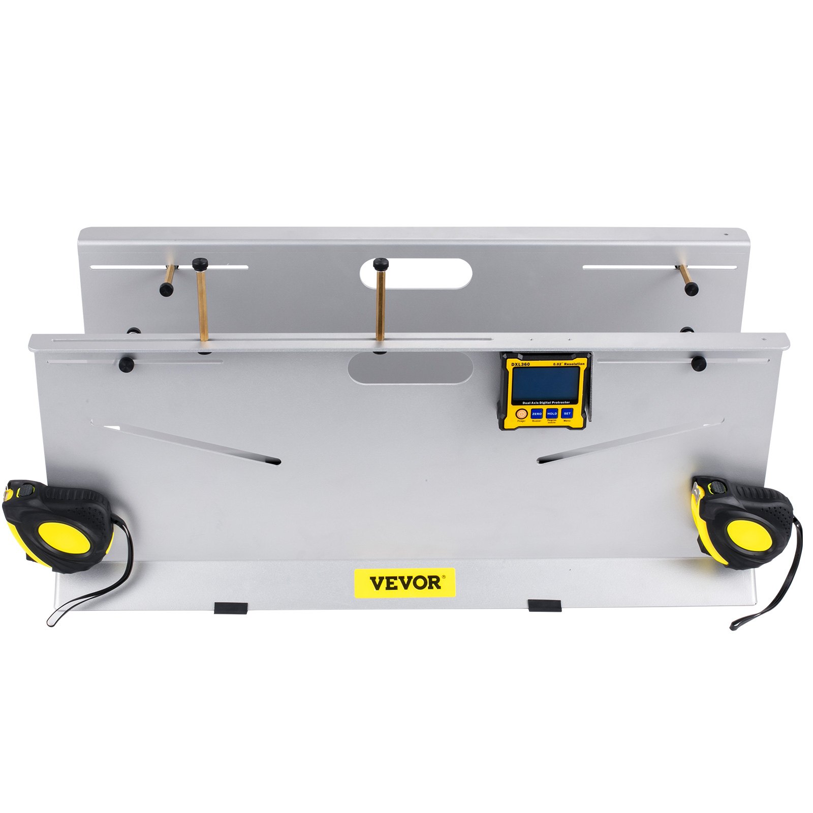 VEVOR Wheel Alignment Tool, 6 Probes Toe Plates, LED Toe Alignment