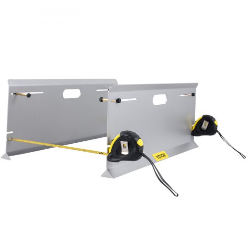 VEVOR Wheel Alignment Tool, 4 Probes Toe Plates, Double 16 ft Measure