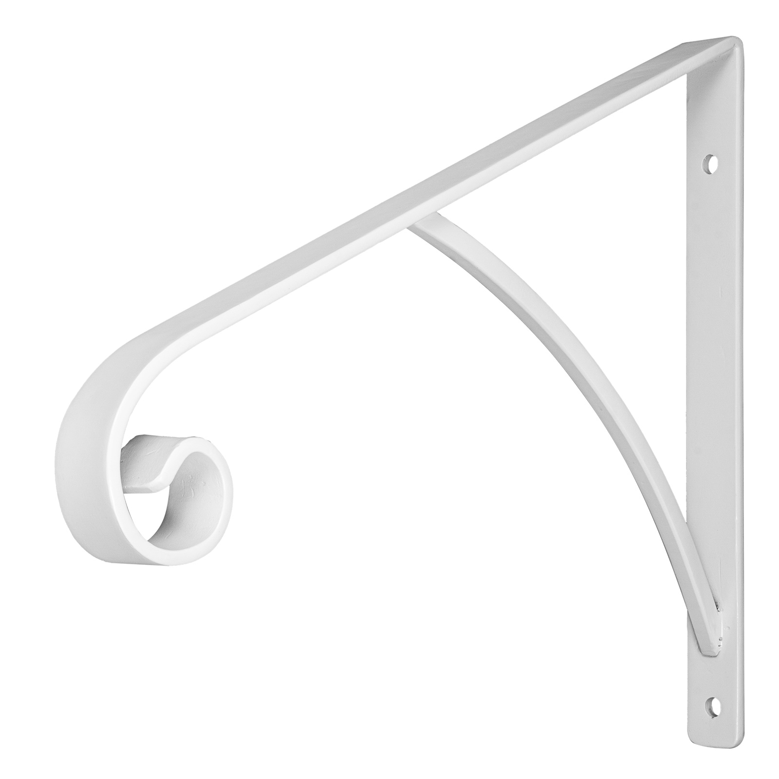 Iron Grab Rail Handrail Railing f/12 Steps White Stairs Support Bar