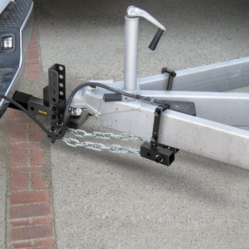 VEVOR Weight Distribution Hitch, 1400 lb Tongue Capacity Load Leveling