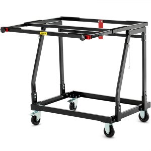 VEVOR Panel Cart, 4 x 4” Rolling Casters, 150LBS Rigid Steel Frame ...