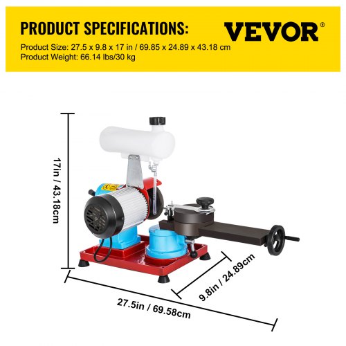VEVOR VEVOR Circular Saw Blade Sharpener 370W Saw Blade Sharpener 230V