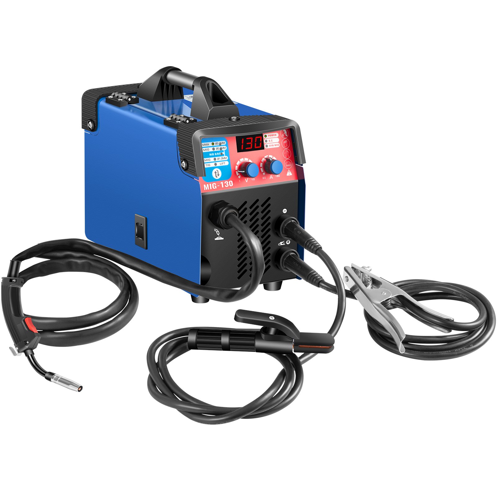 VEVOR Soudeuse MIG, Machine à souder 130A, Machine à souder Combo MMA ...
