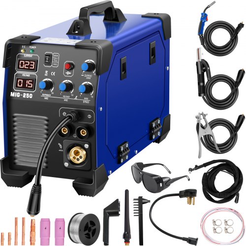 Mig Welder Welding Machine Mig-250 Welder Machine 250a Mig Mma Tig 110v ...