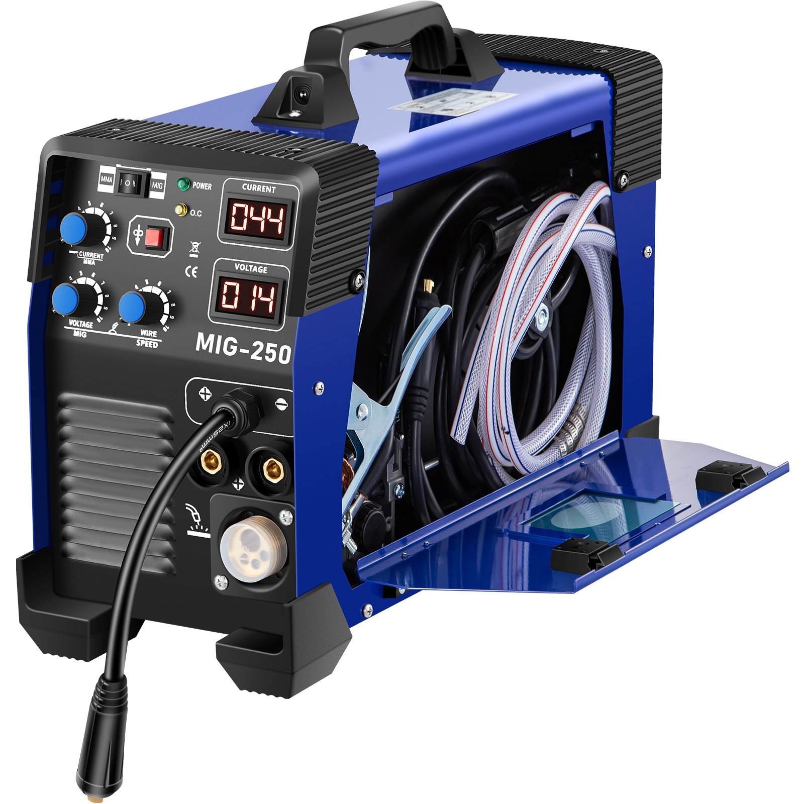 VEVOR 3 In 1 Mig-250 Welder Welding Machine 250a Mig Mma Tig Combo ...