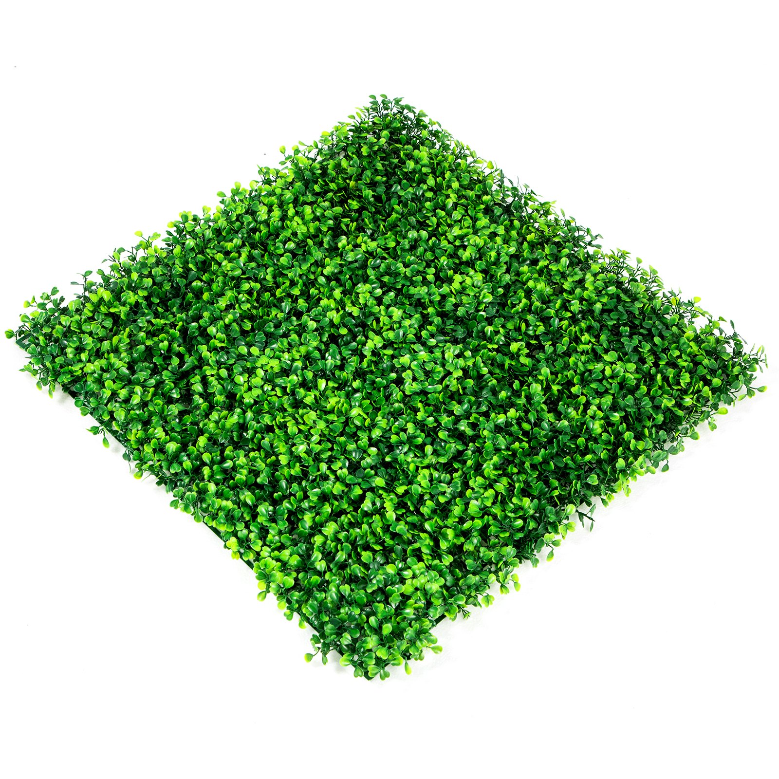 Vevor Artificial Boxwood Panels 20 Pcs 20x20 Boxwood Hedge Wall Panels Pe Artificial Grass 9033