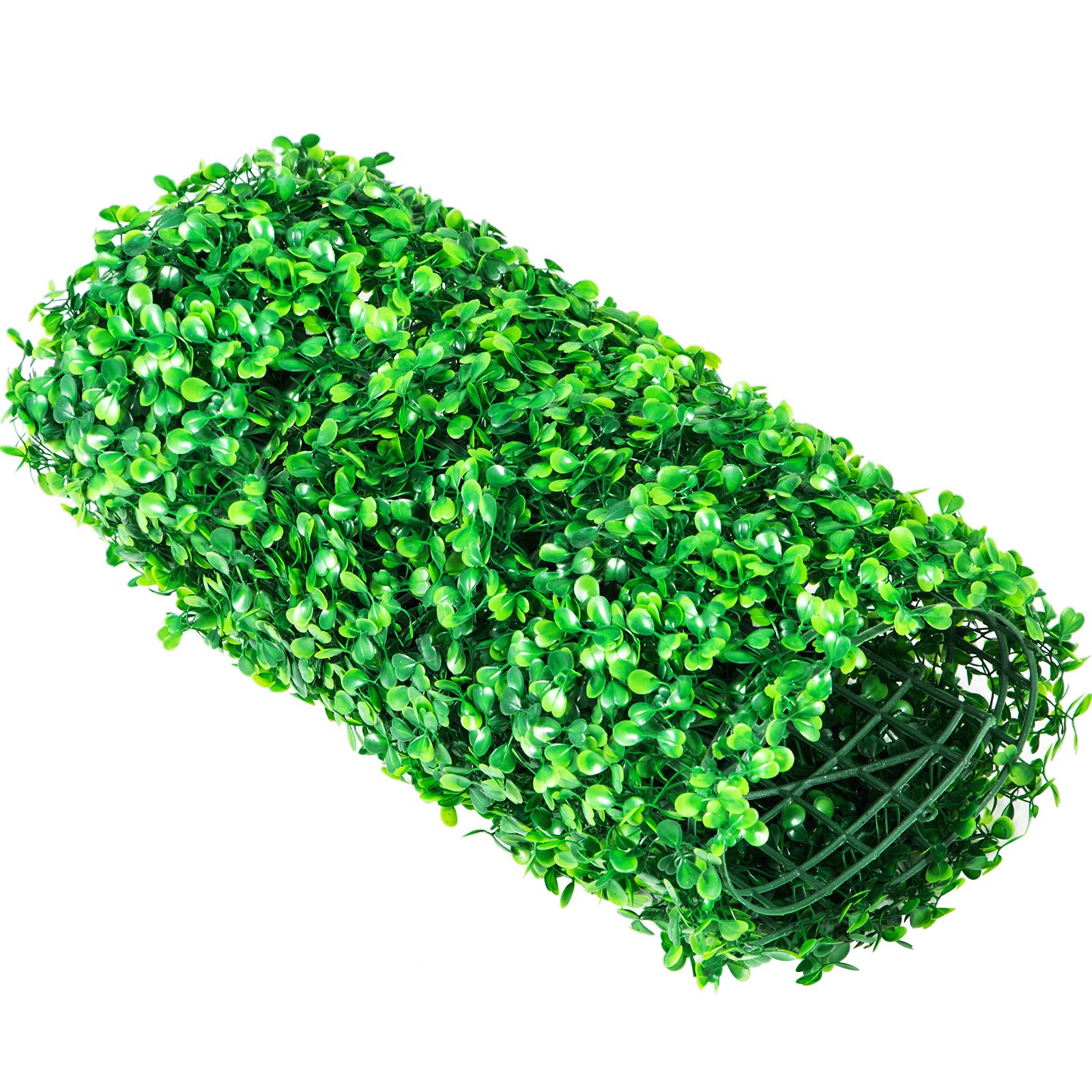 VEVOR Artificial Boxwood Panel UV 10pcs Boxwood Hedge Wall Panels