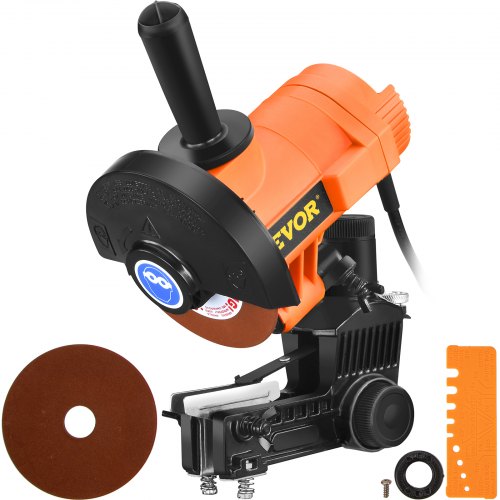 VEVOR Chain Grinder, 110V 85W Chainsaw Grinder, MultiAngle Adjustable Chainsaw Grinder