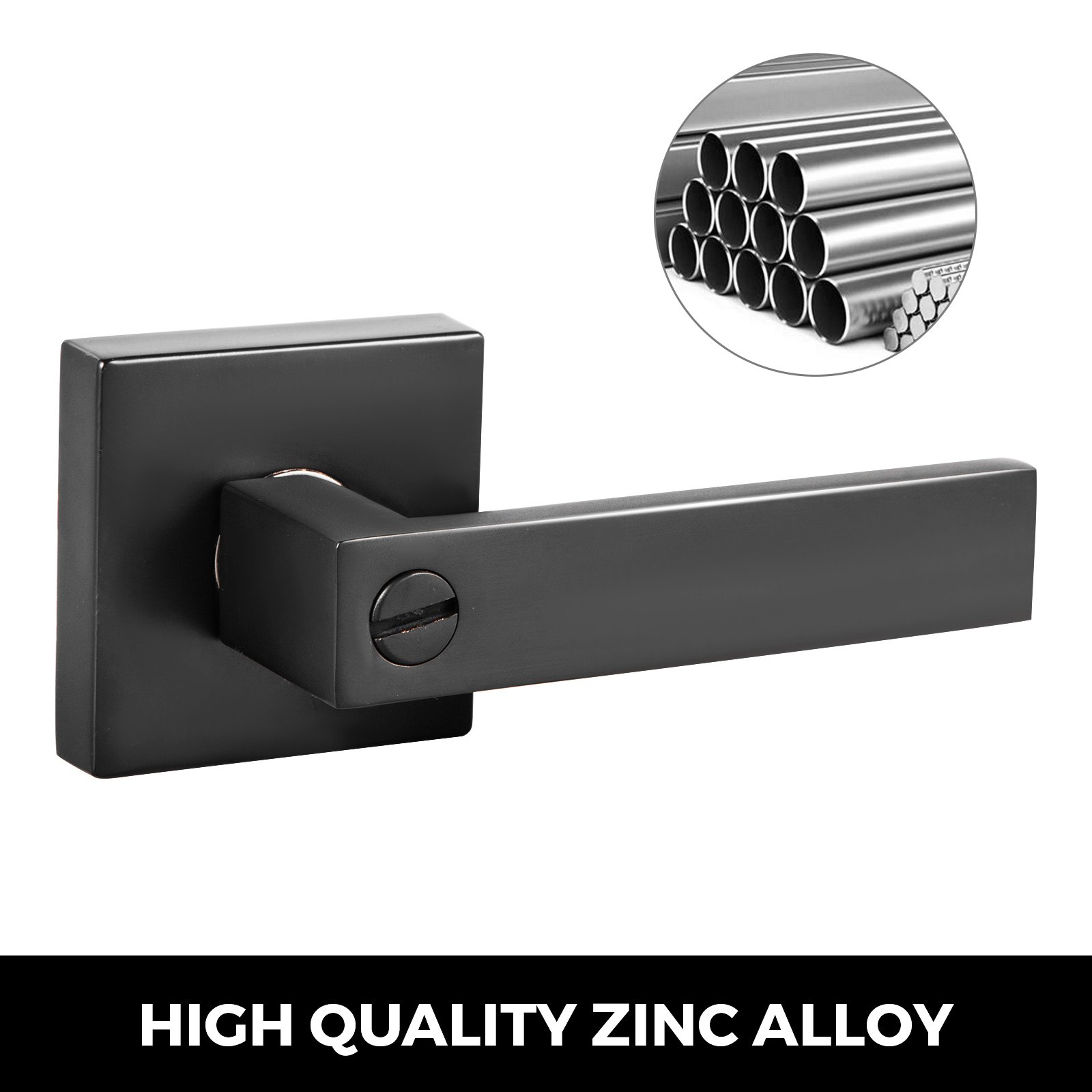 Privacy Door Lever Door Handle Door Lever Lock Set For Bedroom Bathroom