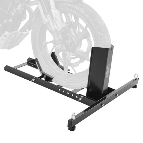 Bicycle wheel chock store stand