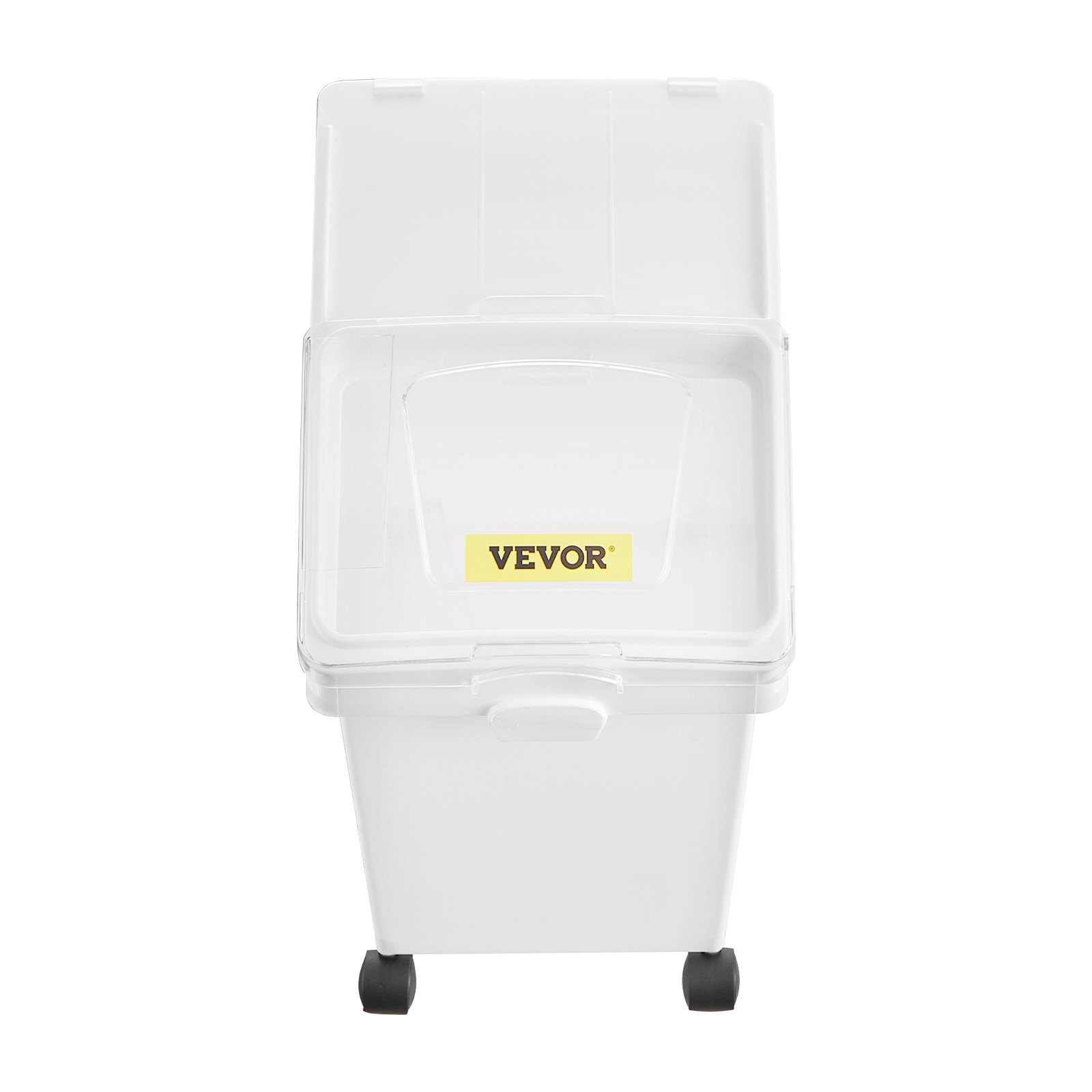 VEVOR Ingredient Bin, 6.6 Gallons Capacity Ingredient Storage Bin, 3 Pcs/Set, PP Material Flour