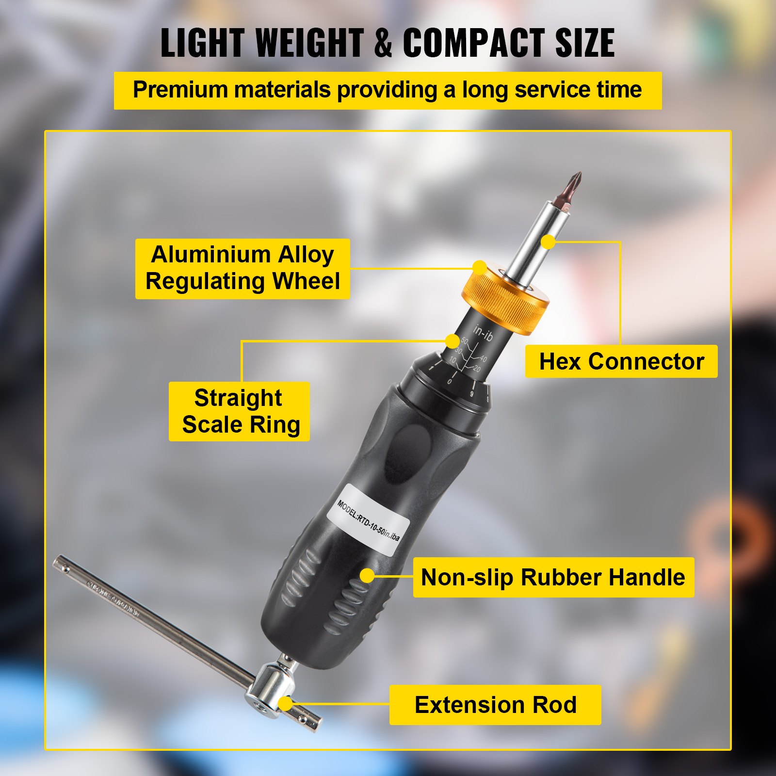 VEVOR Optics Torque Wrench Mounting Kit Handheld Torque Limiting