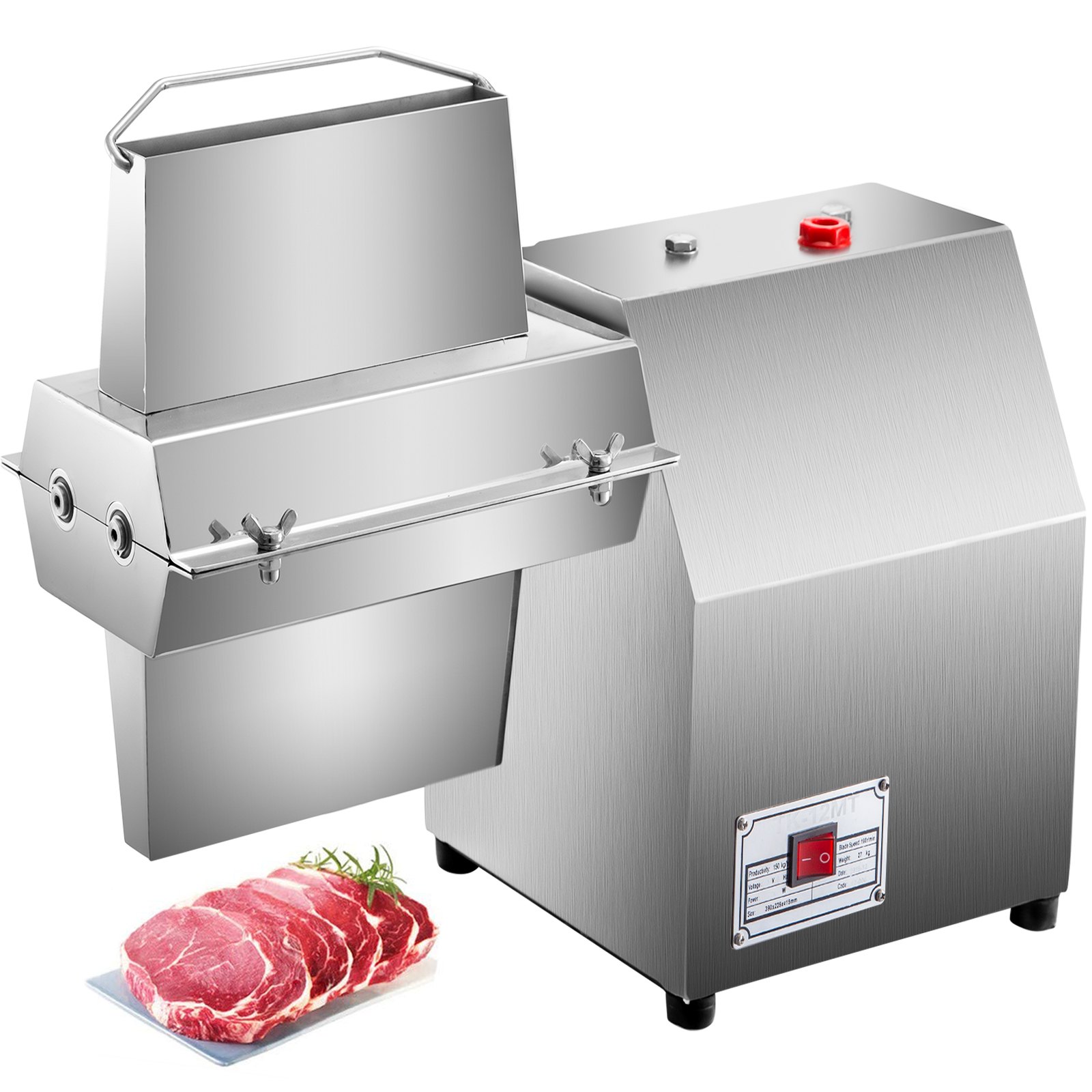 VEVOR 110V Commercial Meat Tenderizer 750W Stainless Steel Electric