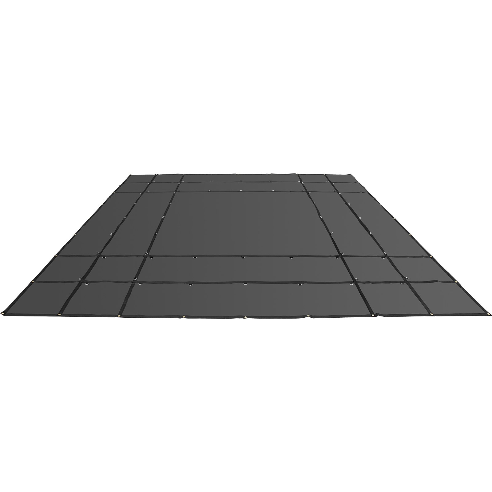 VEVOR Flatbed Tarps, 18OZ Flatbed Truck Tarp, 16x24 Ft Polyethylene ...