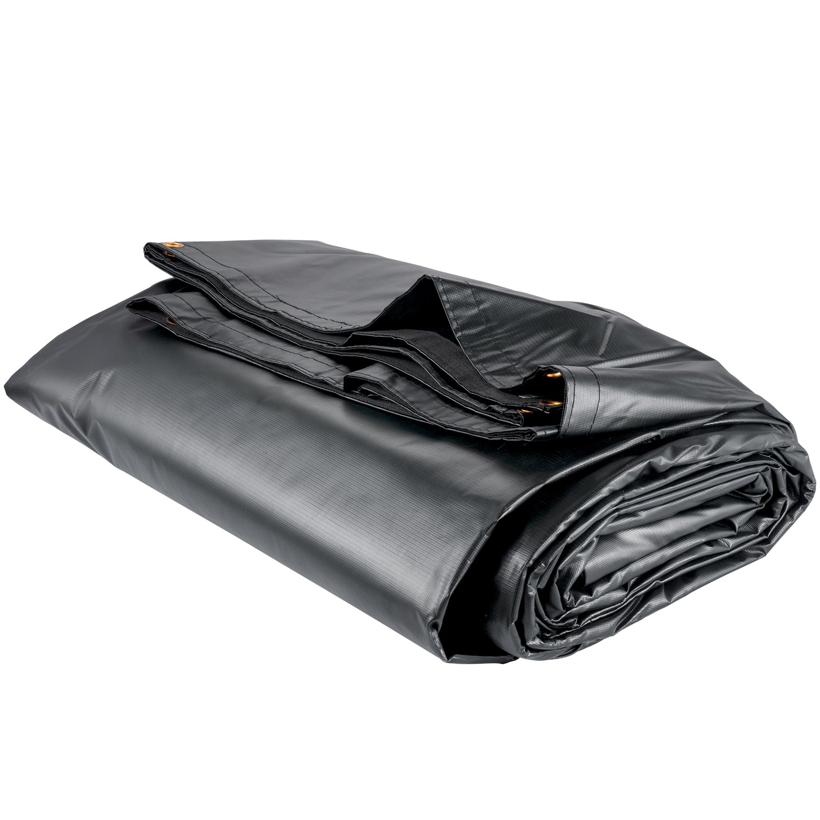 VEVOR Flatbed Tarps, 18OZ Flatbed Truck Tarp, 16x24 Ft Polyethylene