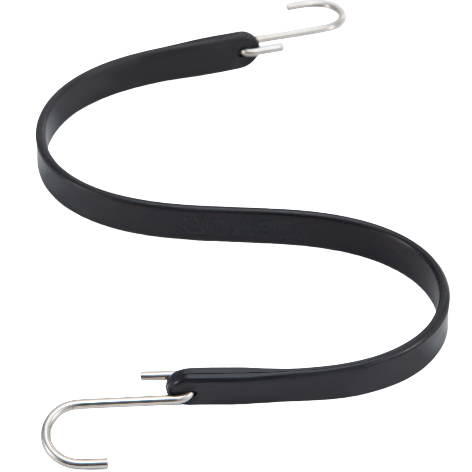 VEVOR Rubber Bungee Cords, 53 Pack 21" Long, Weatherproof Natural ...