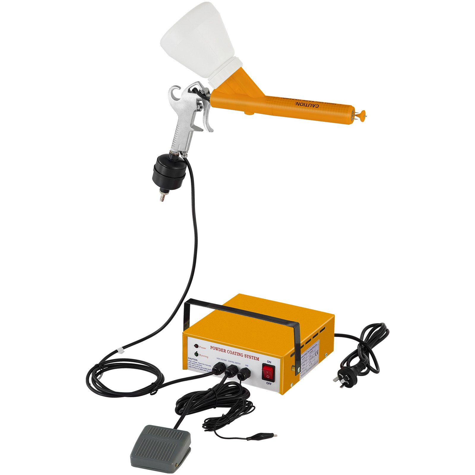 VEVOR VEVOR PC03-5 Powder Coating System Electric Spray Gun Painter ...