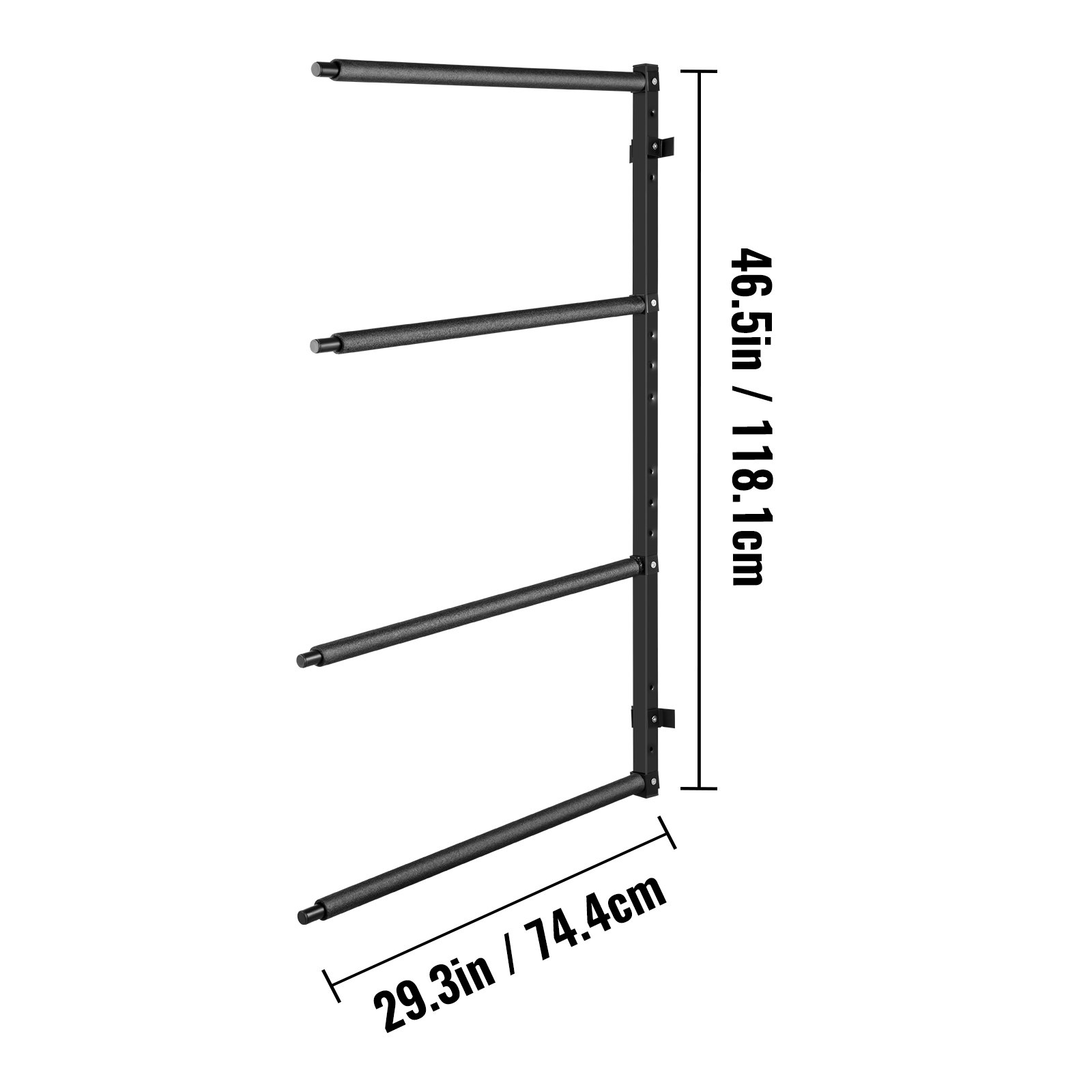 VEVOR Kayak Storage Kayak Wall Rack, Heavyduty Kayak Hooks, 400 LBS