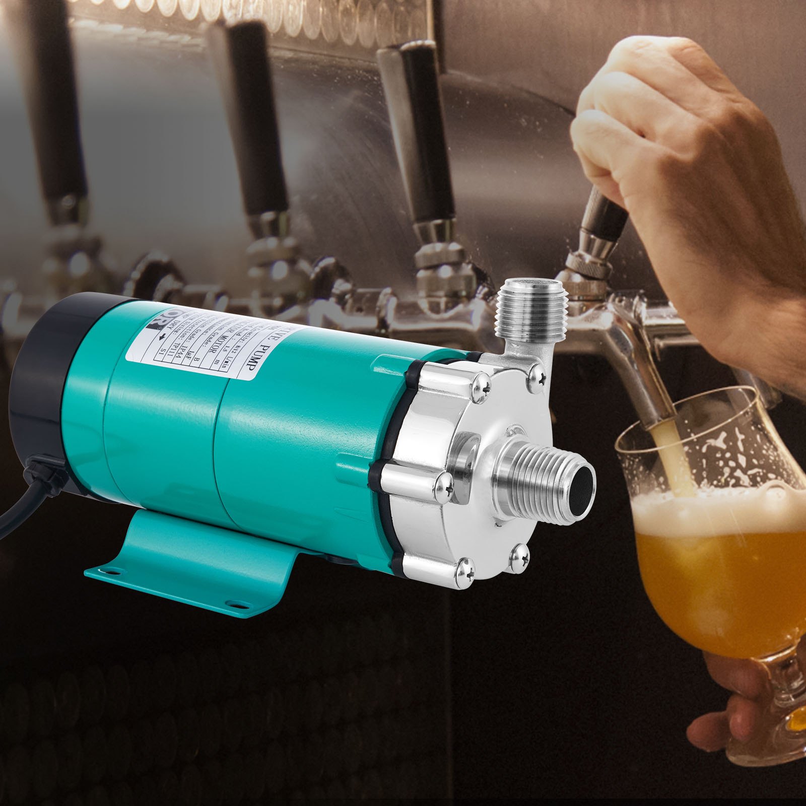VEVOR VEVOR Beer Pump with Food MP15RP Grade Well Pump