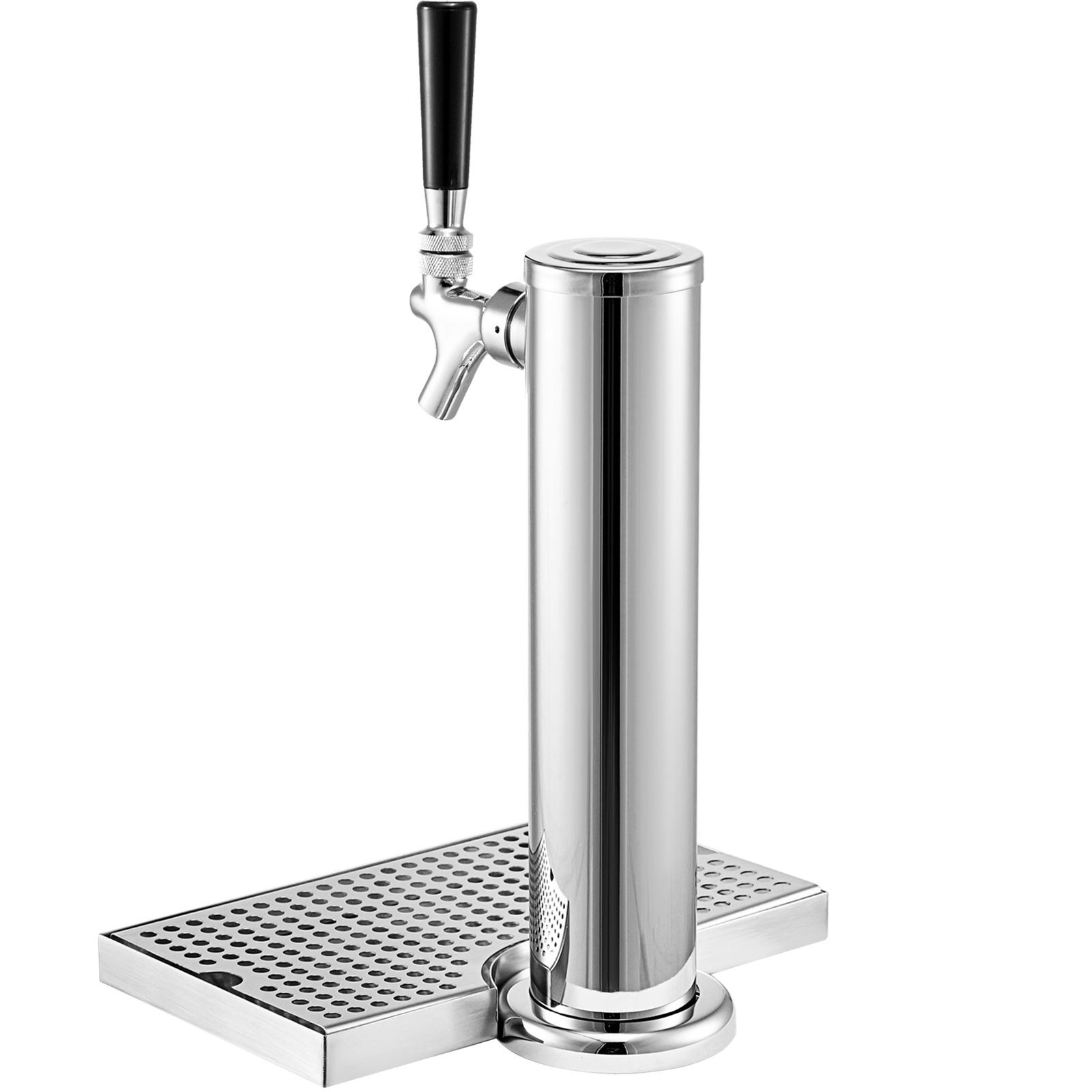 VEVOR Kegerator Tower Kit, Single Tap Beer Conversion Kit, No Tank Keg