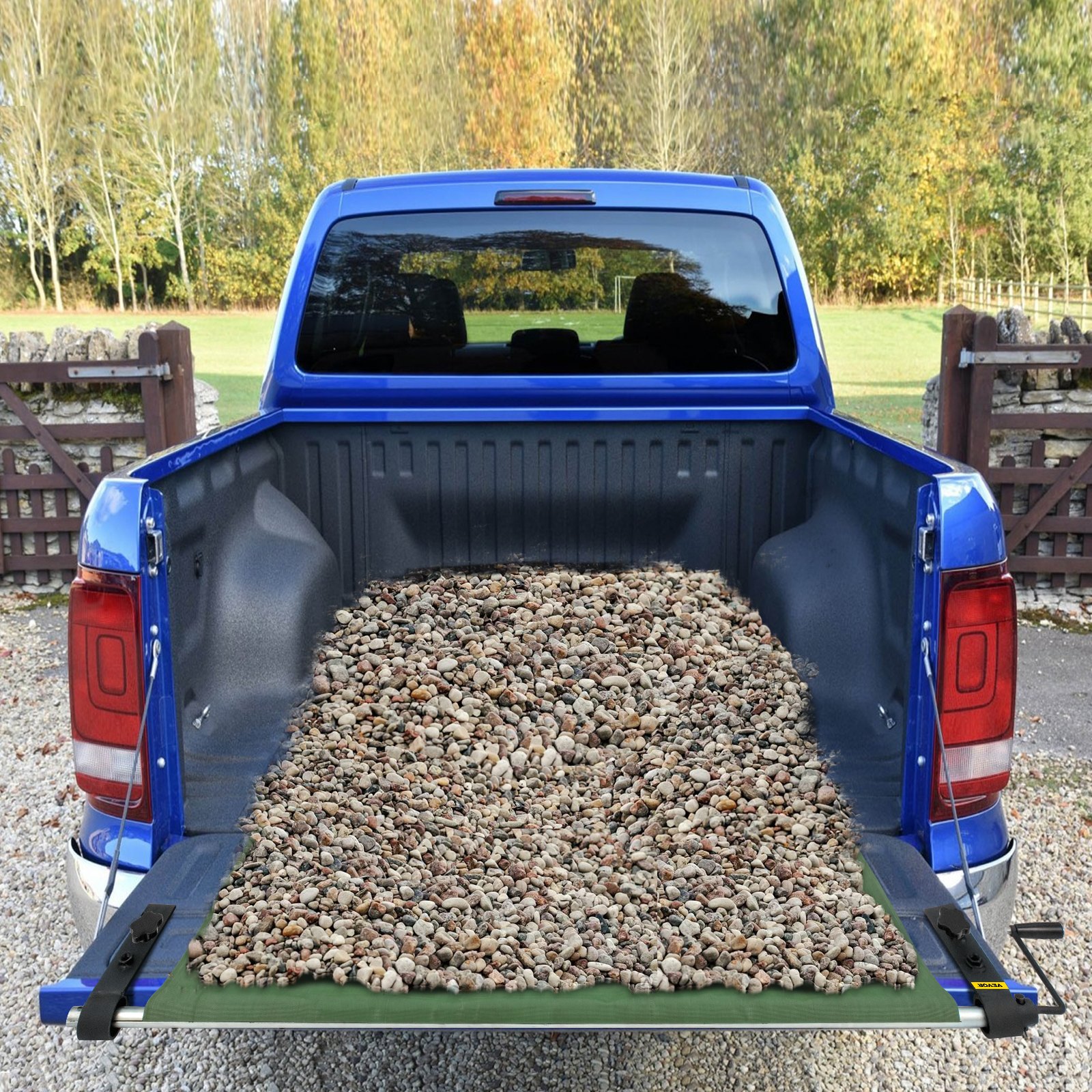 VEVOR Truck Bed Unloader, 2000 lbs/907 kg Capacity Cargo Mat, Heavy