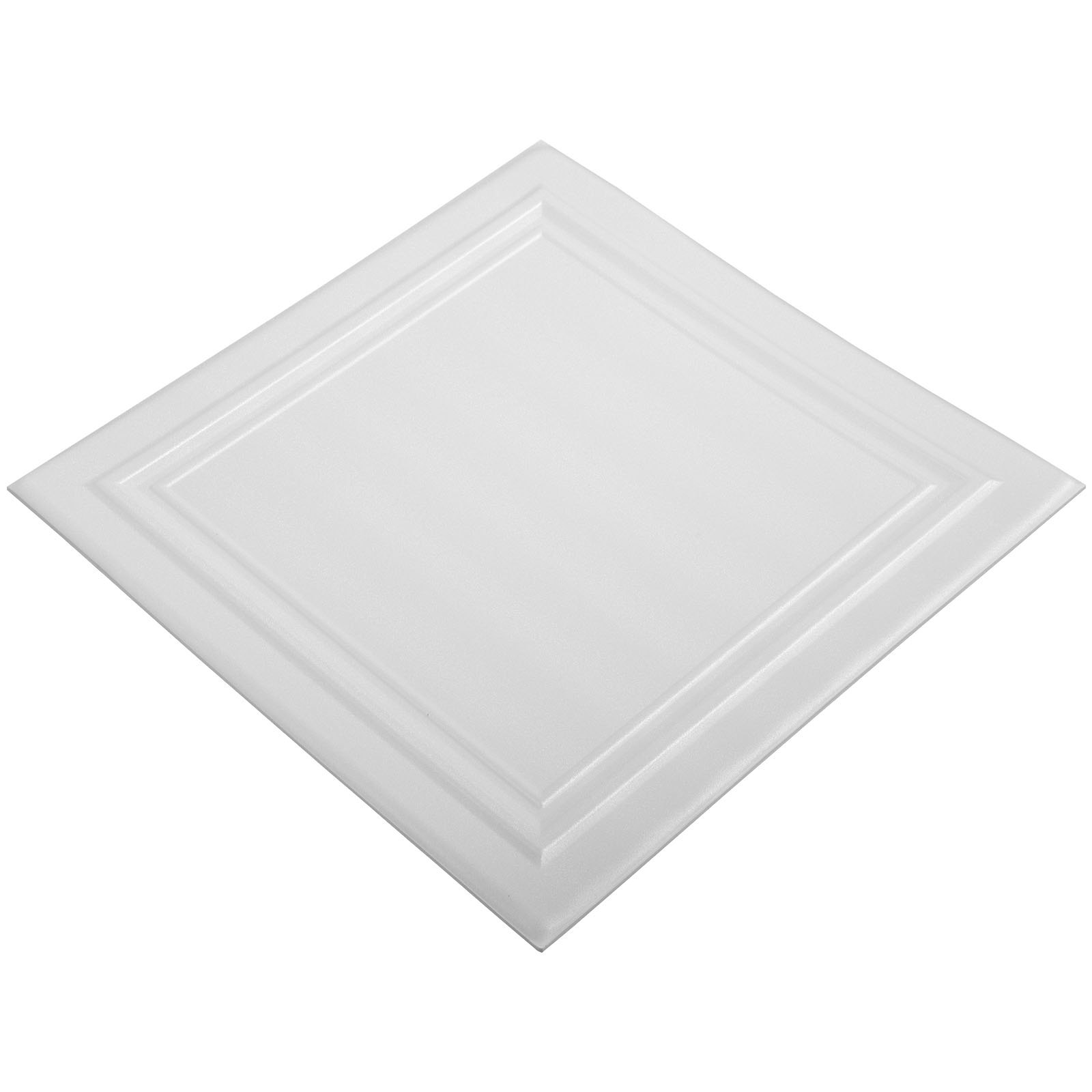 VEVOR Foam Ceiling Tiles, 19.7" x 19.7" Glueup Ceiling Tiles, 100 pcs