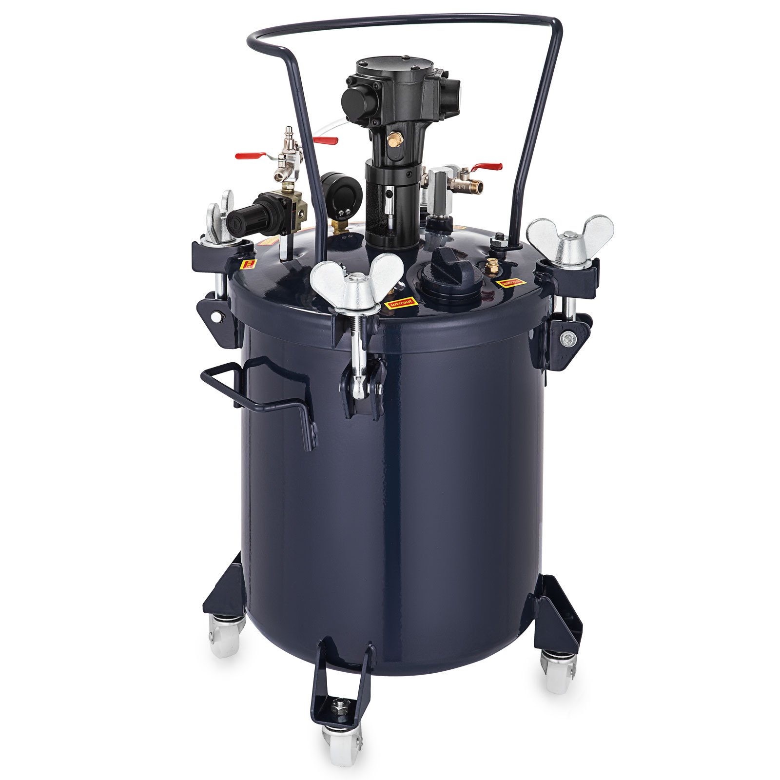 VEVOR Pressure Pot 2.5Gal Pressure Pot Paint Sprayer 10L Automatic Air