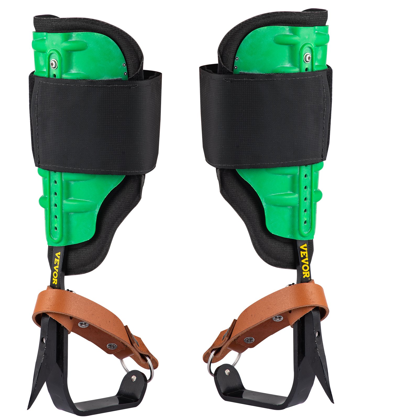 VEVOR Tree Climbing Spike Set Pole Climbing Spurs Steel Adjustable