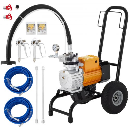 VEVOR VEVOR Airless Paint Sprayer 5HP 5000PSI with 2 Spray Guns 2x500mm