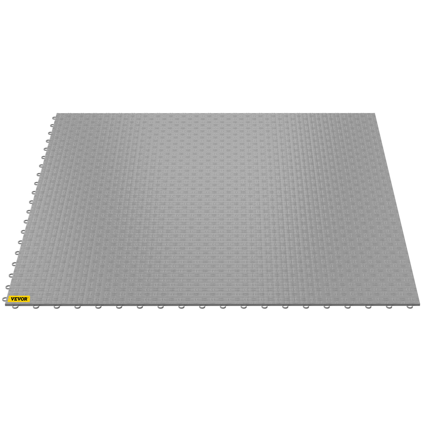 VEVOR Garage Tiles Interlocking Garage Flooring Tiles 12x12" 50 Pack Silver VEVOR CA