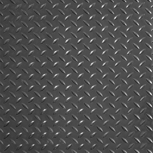 VEVOR Garage Floor Mats 2 Rolls 17 x 3.6 Ft Garage Mat 2.5mm Thickness Black Garage Flooring PVC