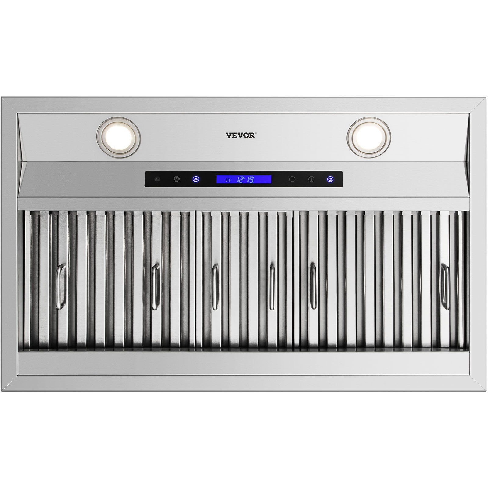 VEVOR Insert Range Hood, 900CFM 4Speed, 30 Inch Stainless Steel Built