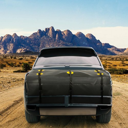 VEVOR Hitch Cargo Carrier Bag, Waterproof 840D PVC, 60"x24"x26" (22
