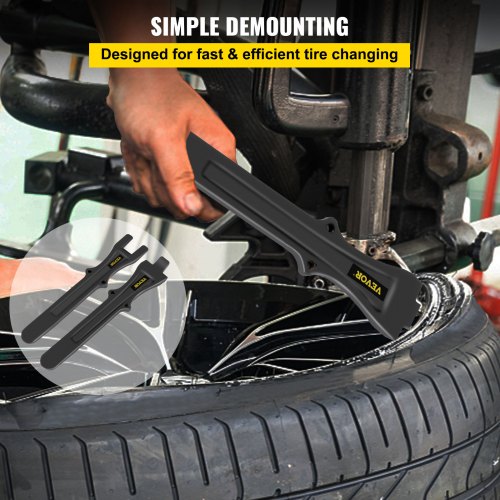 VEVOR Tire Changing Tool, 11 Inch Tire Iron Set, 2pcs Motorcycle Tire