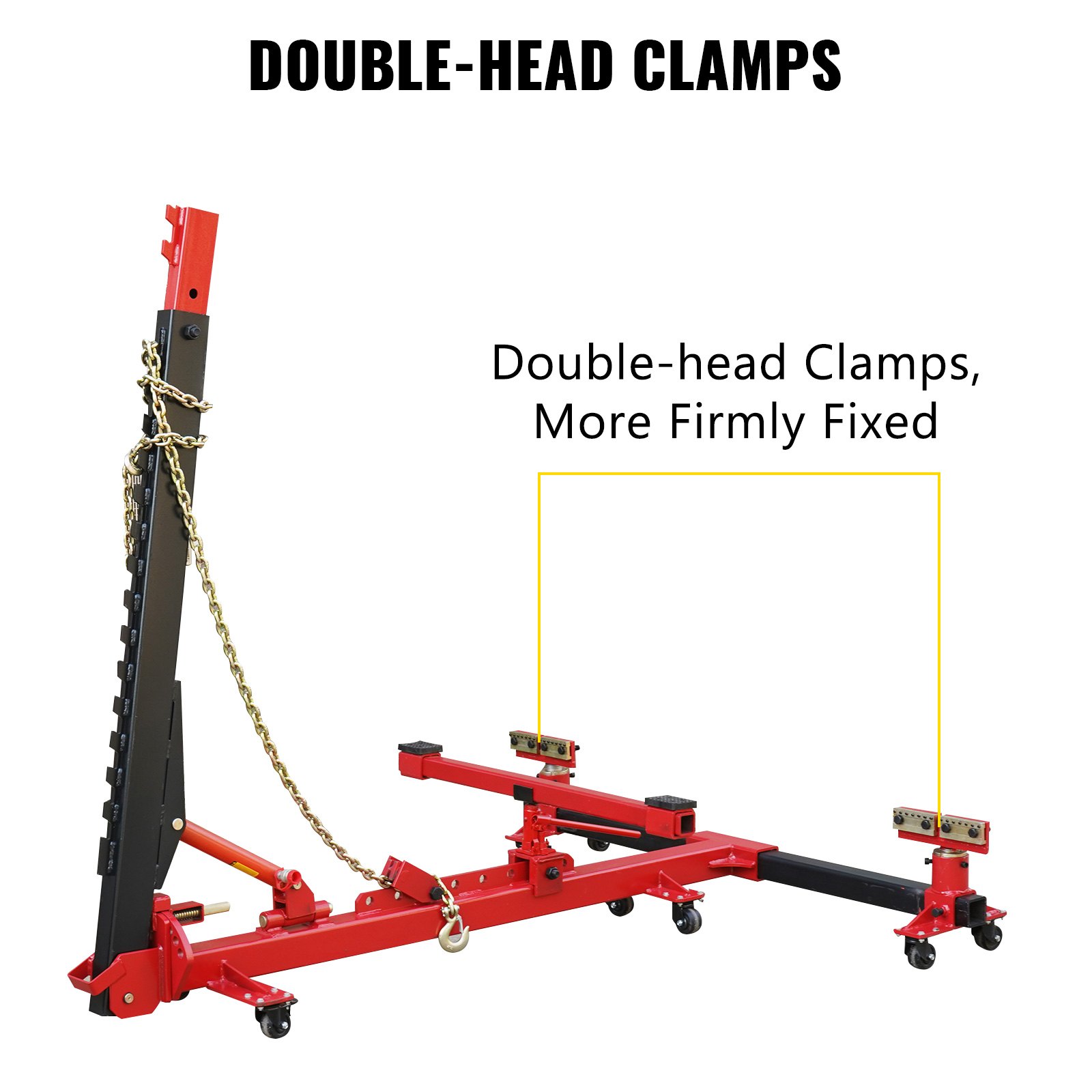 VEVOR Auto Body Frame Straightener 10 Ton PSI Air Pump Frame Puller