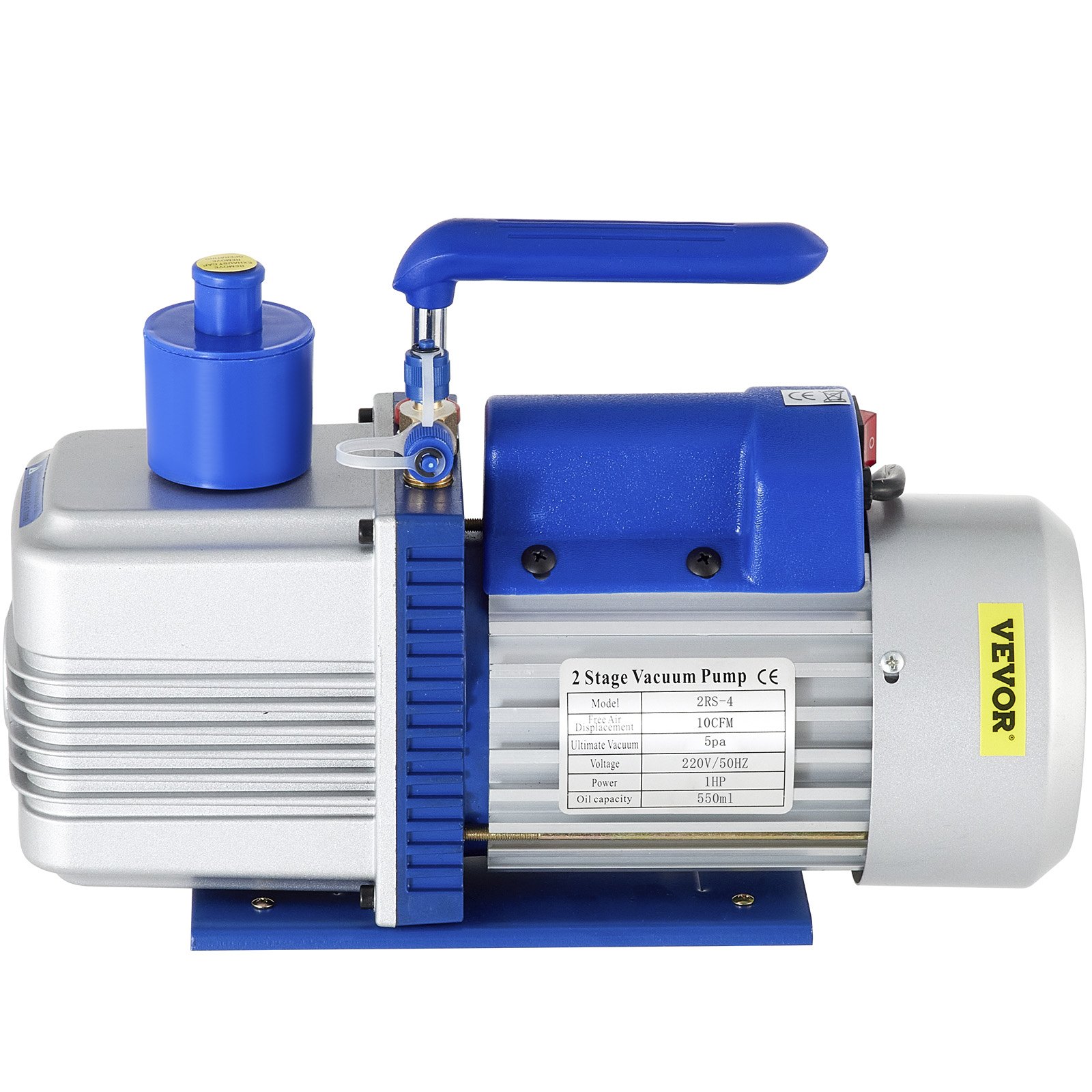 VEVOR VEVOR Rotary Vane Vacuum Pump Refrigeration Vacuum Pump 10CFM 1