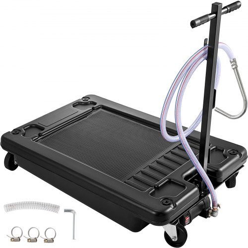 VEVOR Low Profile Oil Drain Pan 17 Gallon Oil Drain Pan with Electric