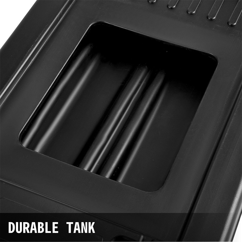 VEVOR Low Profile Oil Drain Pan 17 Gallon Oil Drain Pan with Electric