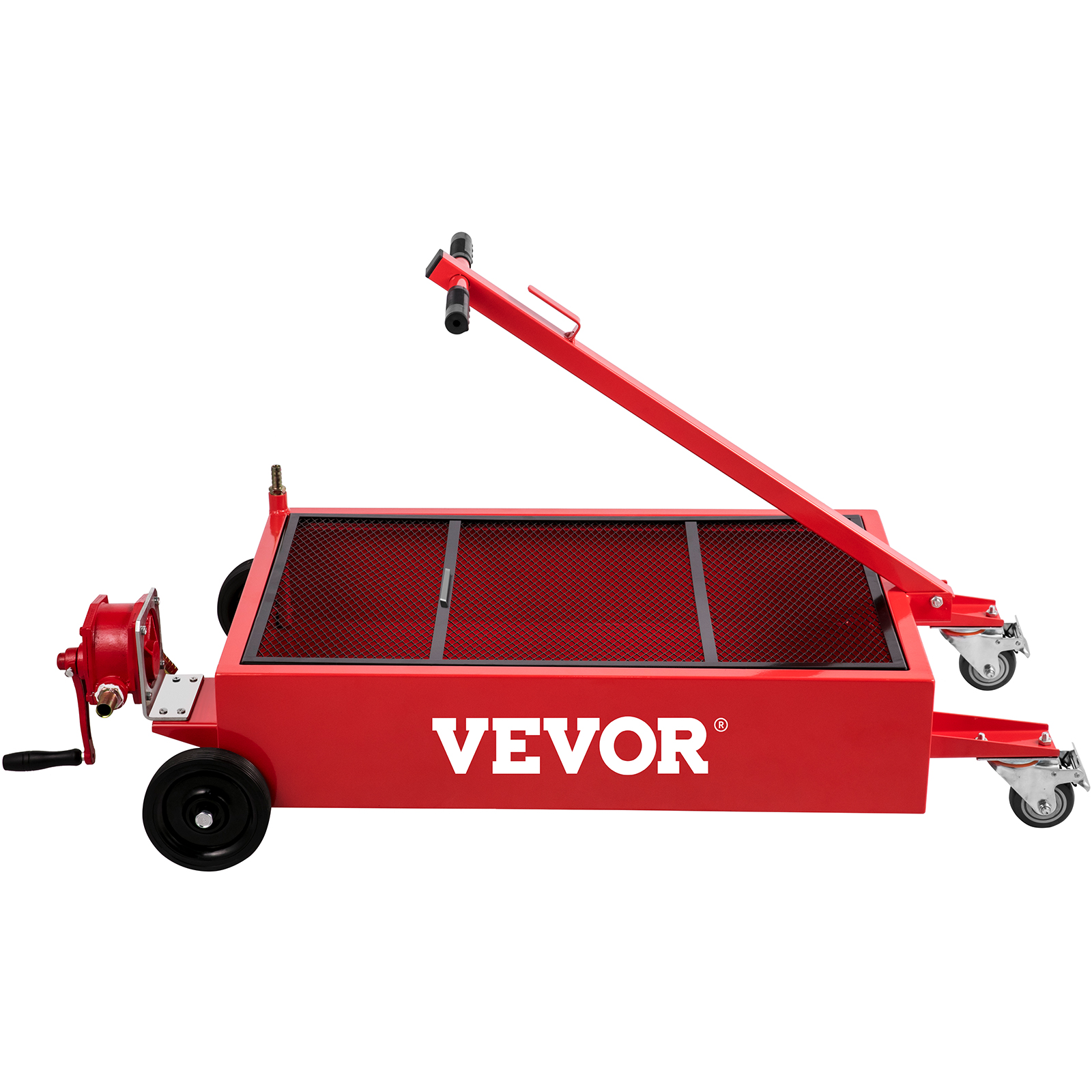 VEVOR Oil Drain Pan 20 Gallon Oil Drain Tank, 76L Low Profile Oil Drain