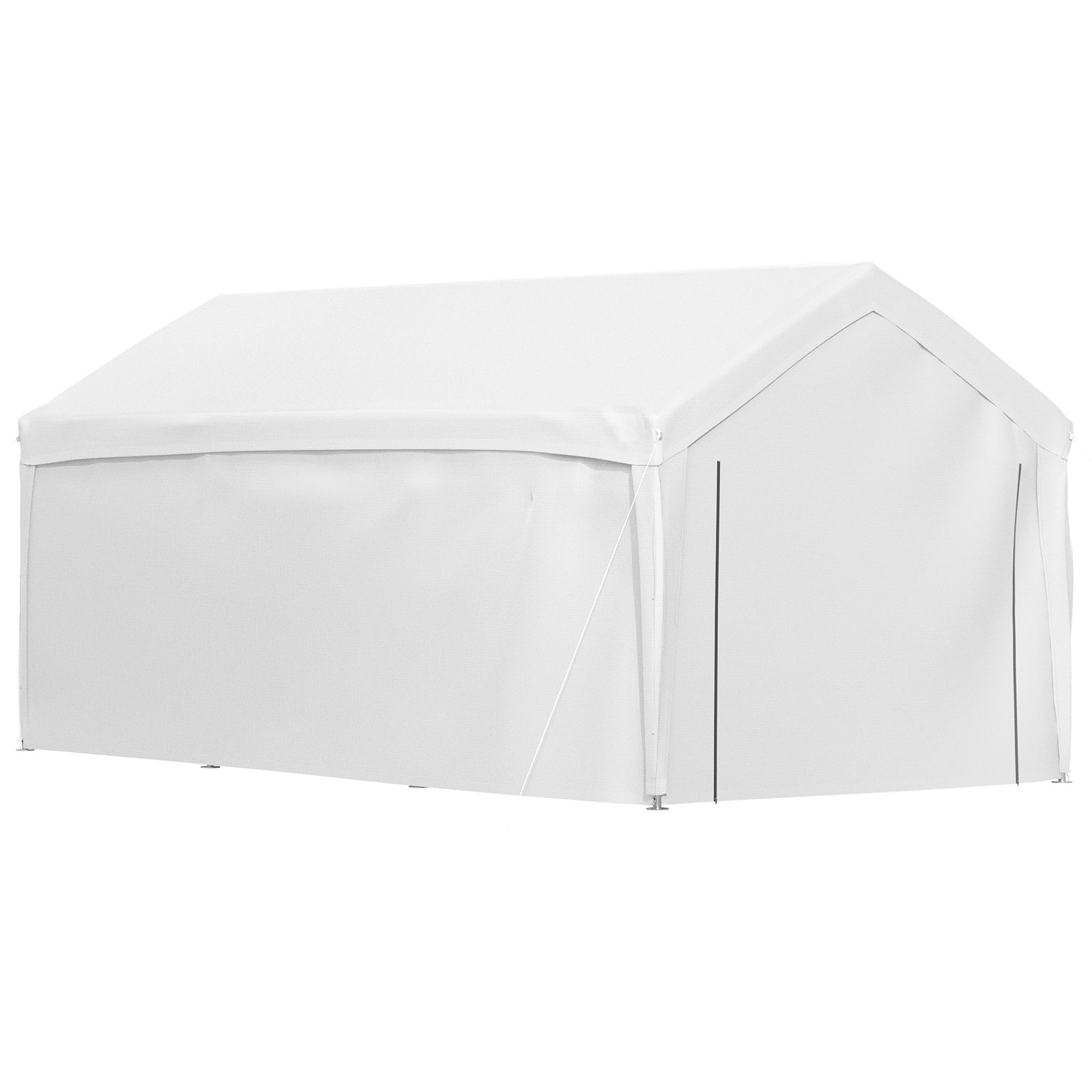 VEVOR Carport Canopy Car Shelter Tent 13 x 20ft with 8 Legs and