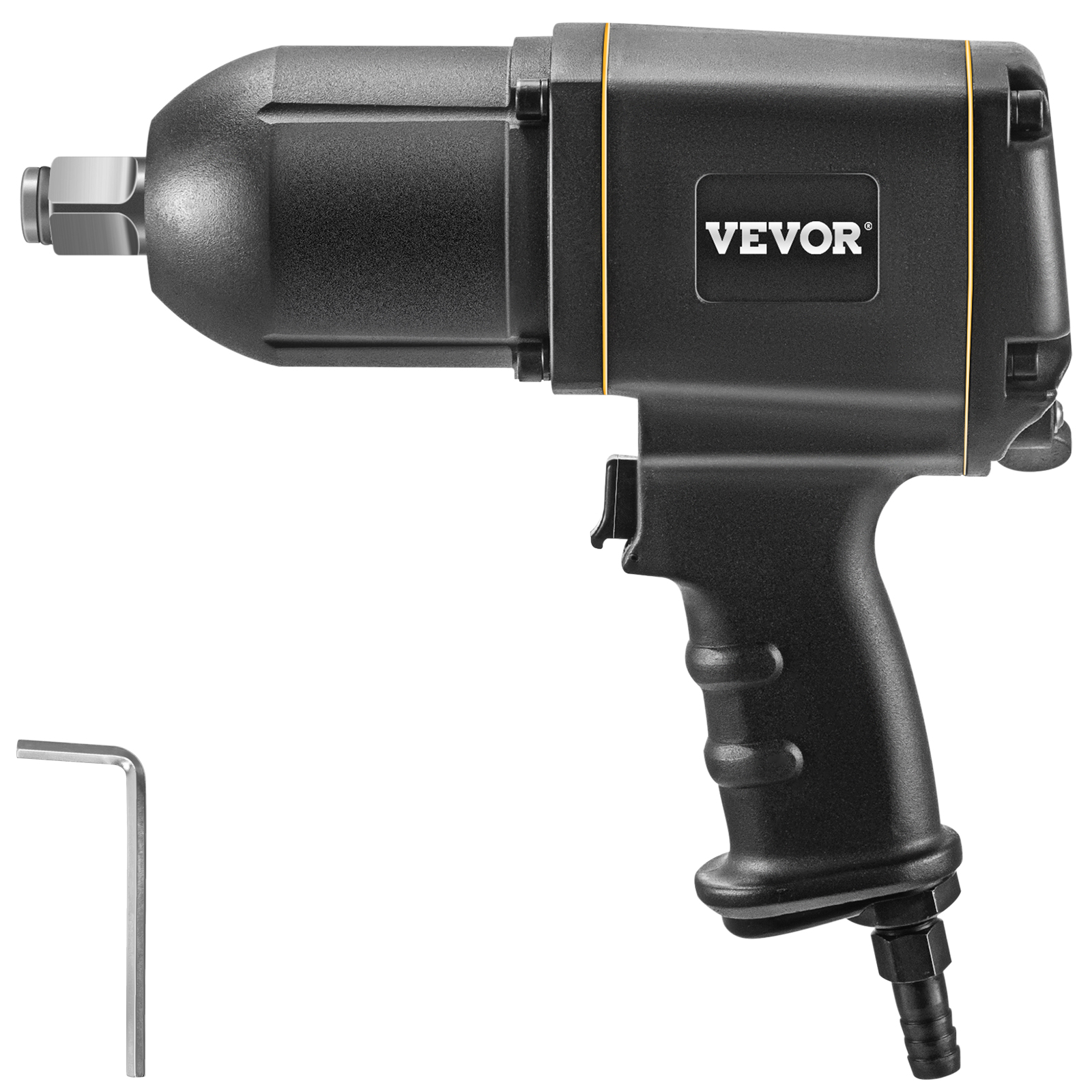 VEVOR Air Impact Wrench 3/4 Inch Pneumatic Impact Wrench, 1800 Nm Air