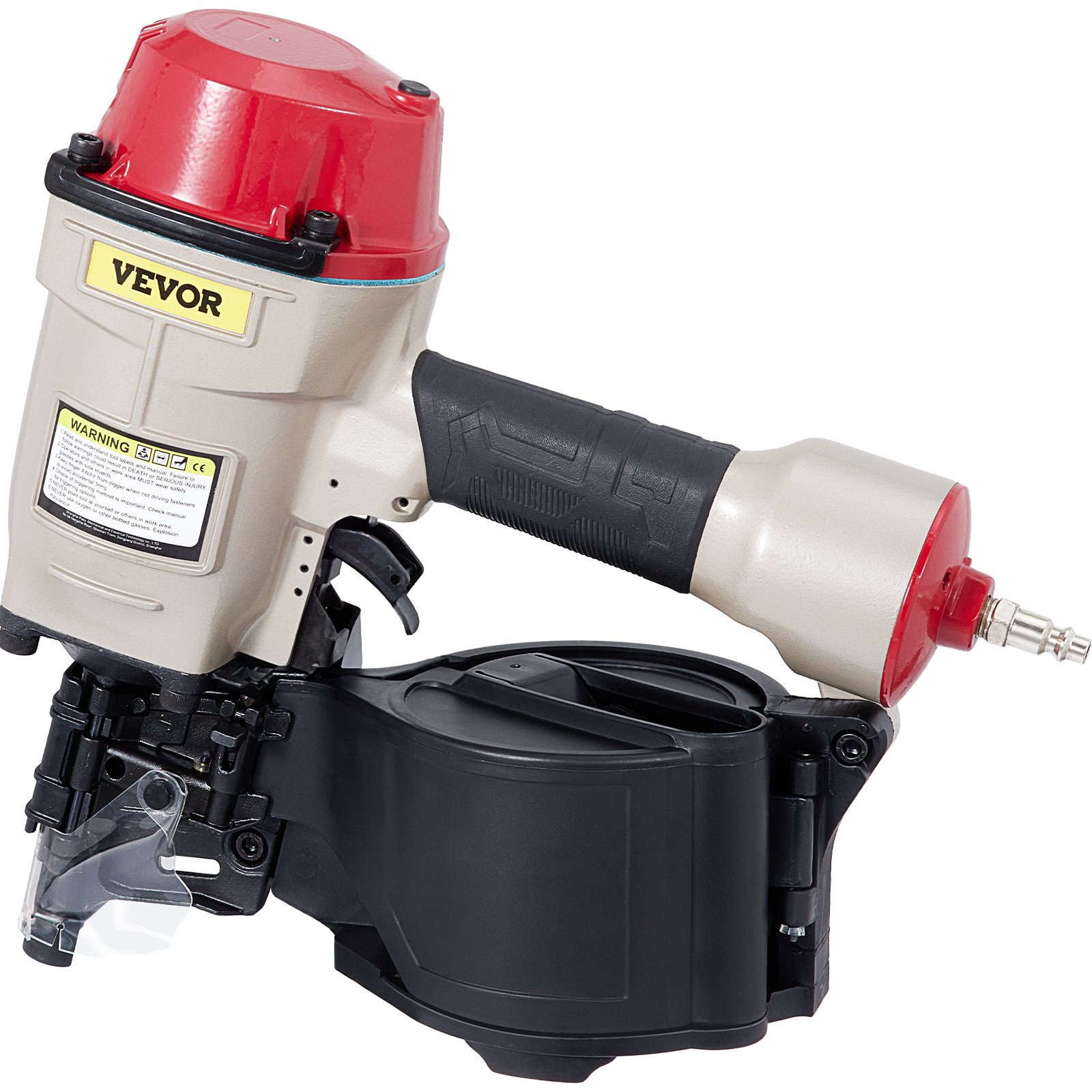 VEVOR Coil Siding Nailer CN70, 13/4inch to 23/4inch 15 Degree